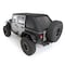 Smittybilt 0718 WRANGLER JK 4 DR BOWLESS COMBO TOP KIT W/TINTED WINDOWS; BLACK DIAMOND 9083135K - alternate 1